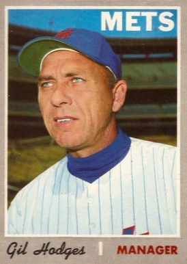 1970 Topps Gil Hodges #394 Baseball Card