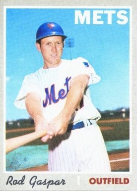 1970 Topps Rod Gaspar #371 Baseball Card