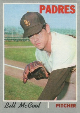 1970 Topps Bill McCool #314 Baseball Card
