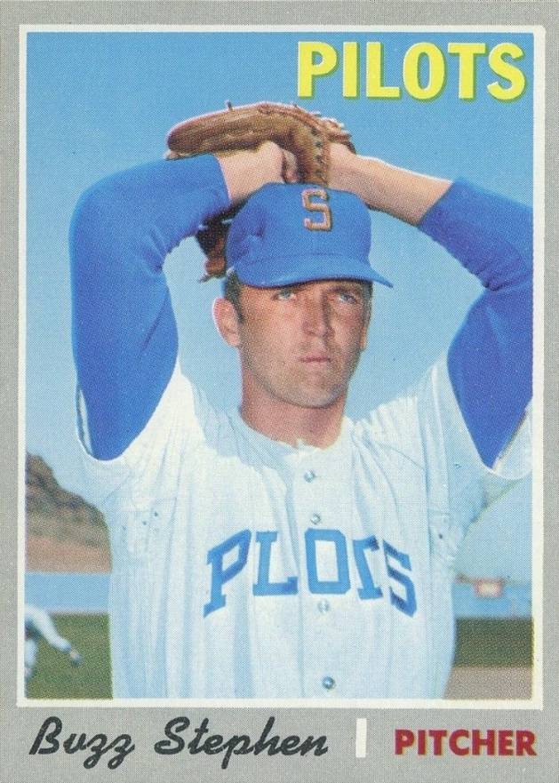 1970 Topps Buzz Stephen #533 Baseball Card