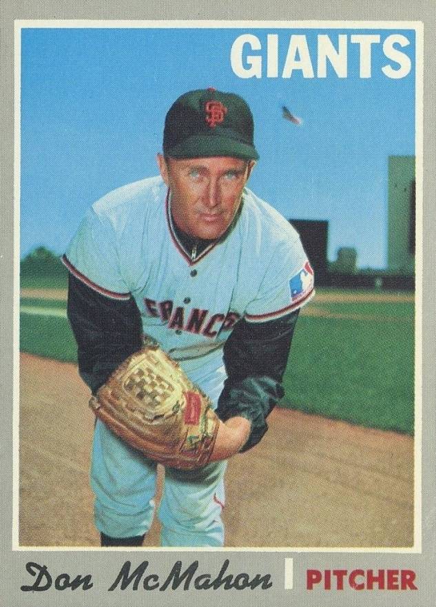 1970 Topps Don McMahon #519 Baseball Card