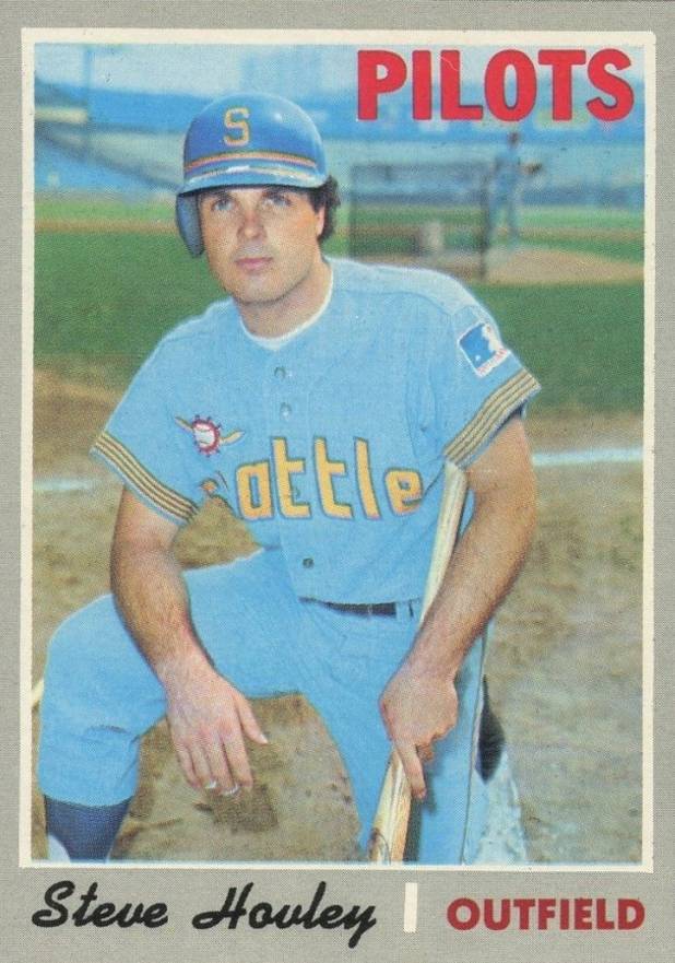 1970 Topps Steve Hovley #514 Baseball Card
