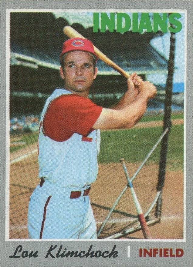 1970 Topps Lou Klimchock #247 Baseball Card