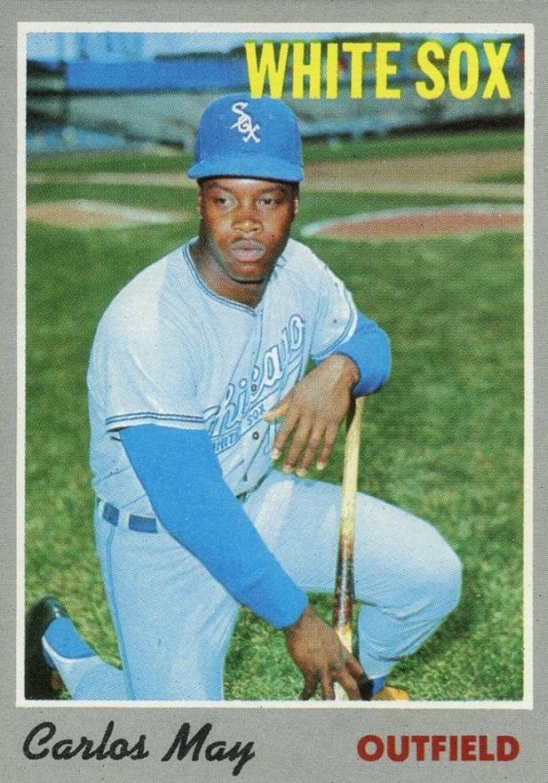 1970 Topps Carlos May #18 Baseball Card