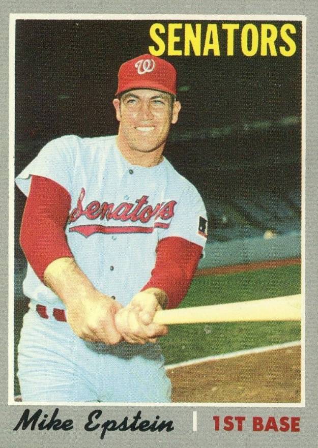 1970 Topps Mike Epstein #235 Baseball Card