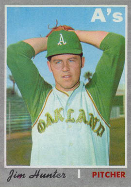 1970 Topps Jim Hunter #565 Baseball Card