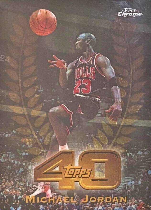 1997 Topps Topps 40  Michael Jordan #T40-5 Basketball Card