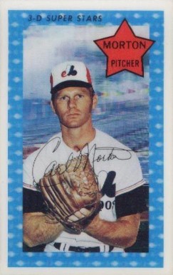1971 Kellogg's Carl Morton #23 Baseball Card