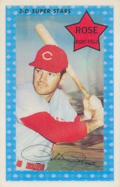 1971 Kellogg's Pete Rose #65 Baseball Card