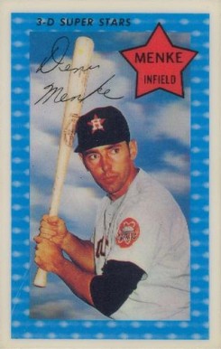 1971 Kellogg's Denis Menke #8 Baseball Card