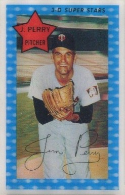 1971 Kellogg's Jim Perry #3 Baseball Card