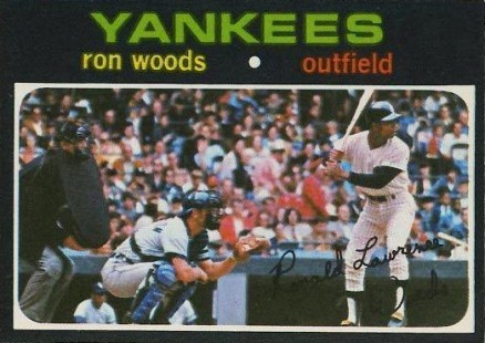 1971 O-Pee-Chee Ron Woods #514 Baseball Card