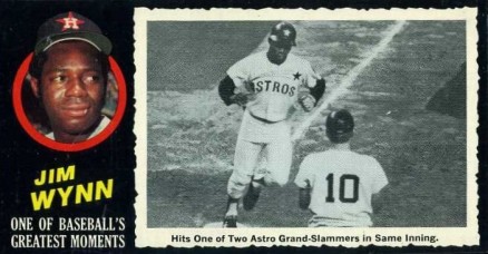 1971 Topps Greatest Moments Jim Wynn #31 Baseball Card