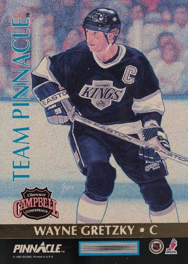 1992 Pinnacle Team Pinnacle E.Lindros/W.Gretzky #5 Hockey Card