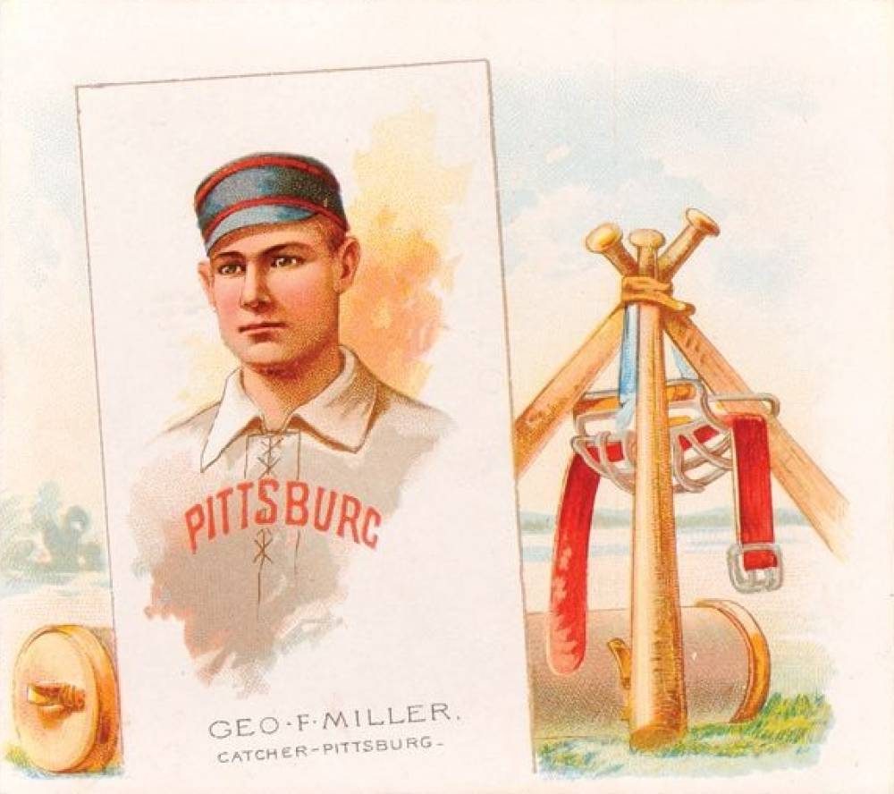 1888 Allen & Ginter George Miller # Baseball Card