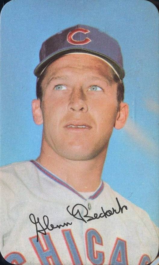 1971 Topps Super Glenn Beckert #50 Baseball Card
