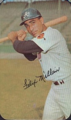 1971 Topps Super Felix Millan #33 Baseball Card