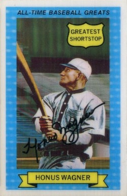 1972 Kellogg's  All-Time Baseball Greats Honus Wagner #9 Baseball Card