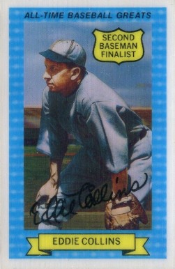 1972 Kellogg's  All-Time Baseball Greats Eddie Collins #10 Baseball Card