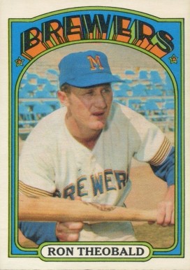 1972 O-Pee-Chee Ron Theobald #77 Baseball Card
