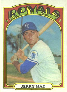 1972 Topps Jerry May #109 Baseball Card
