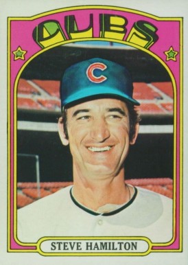 1972 Topps Steve Hamilton #766 Baseball Card
