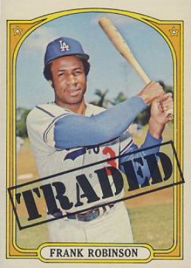 1972 Topps Frank Robinson #754 Baseball Card