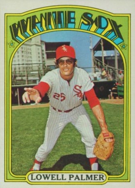 1972 Topps Lowell Palmer #746 Baseball Card