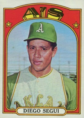 1972 Topps Diego Segui #735 Baseball Card
