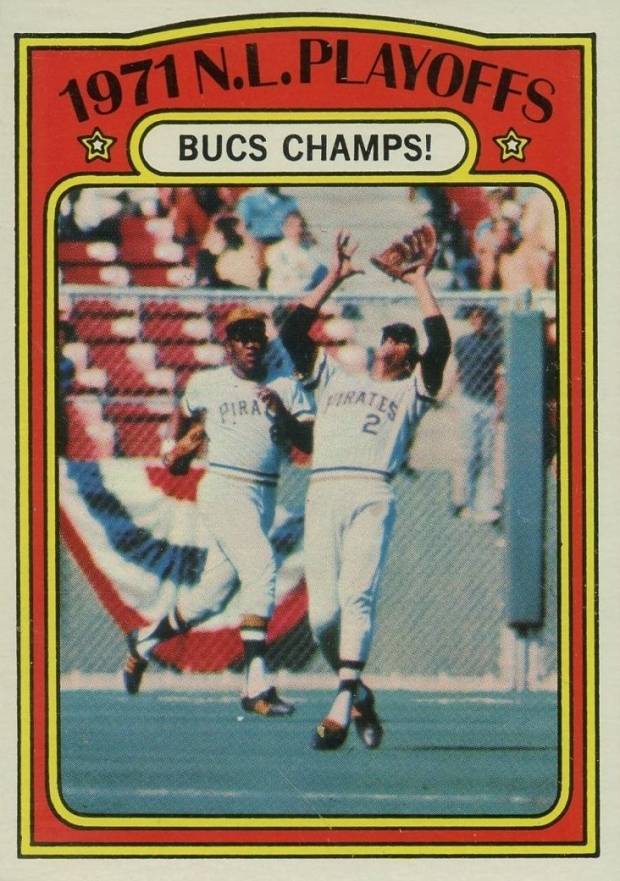 1972 Topps N.L. Playoffs #221 Baseball Card