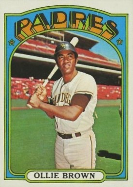1972 Topps Ollie Brown #551 Baseball Card