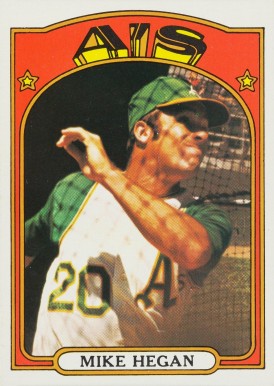1972 Topps Mike Hegan #632 Baseball Card