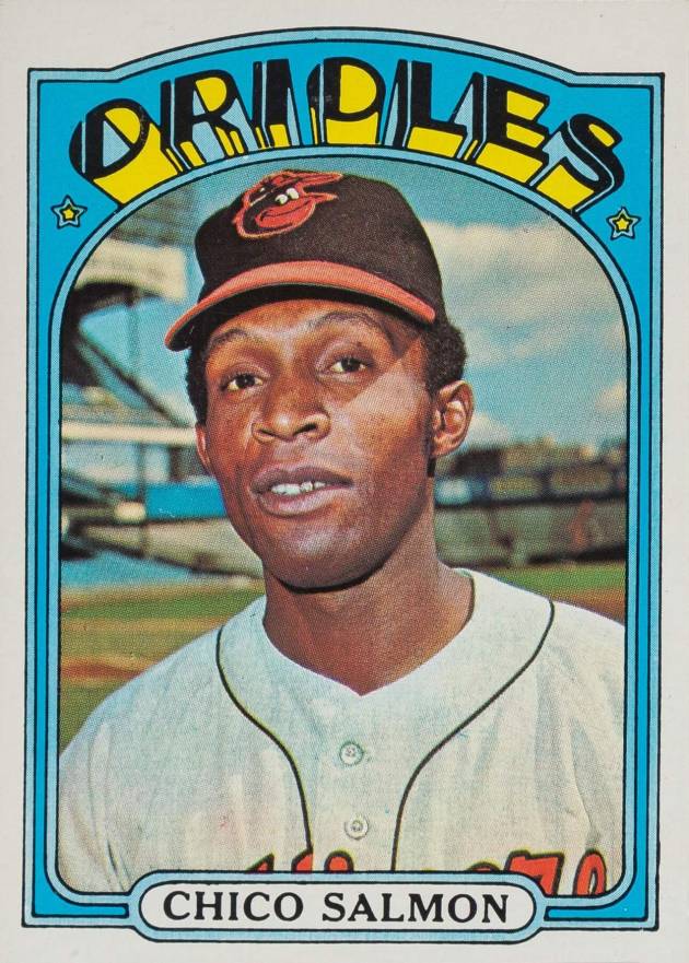 1972 Topps Chico Salmon #646 Baseball Card