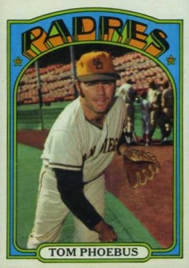 1972 Topps Tom Phoebus #477 Baseball Card