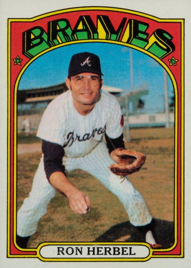 1972 Topps Ron Herbel #469 Baseball Card