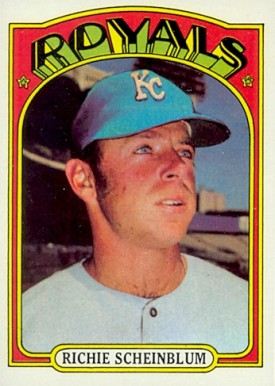 1972 Topps Richie Scheinblum #468 Baseball Card