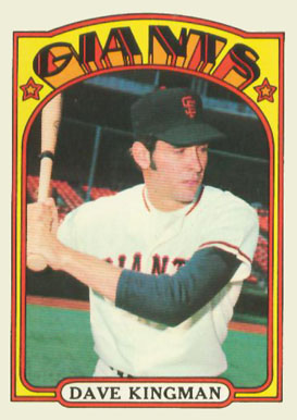 1972 Topps Dave Kingman #147 Baseball Card