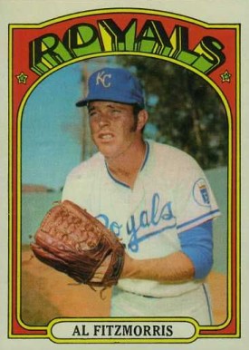 1972 Topps Al Fitzmorris #349 Baseball Card