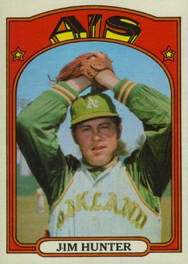 1972 Topps Jim Hunter #330 Baseball Card
