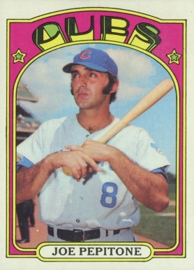 1972 Topps Joe Pepitone #303 Baseball Card