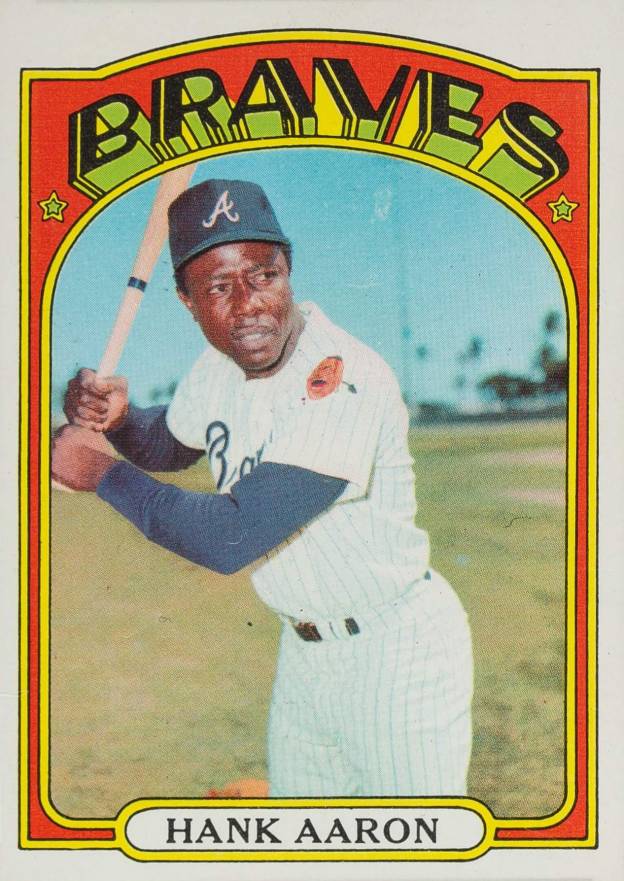 1972 Topps Hank Aaron #299 Baseball Card