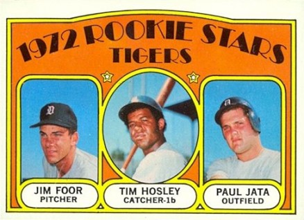 1972 Topps Tigers Rookies #257 Baseball Card