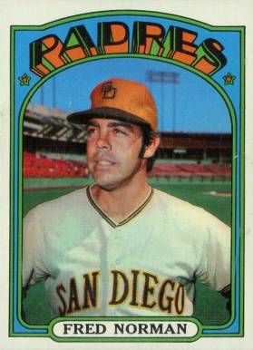 1972 Topps Fred Norman #194 Baseball Card