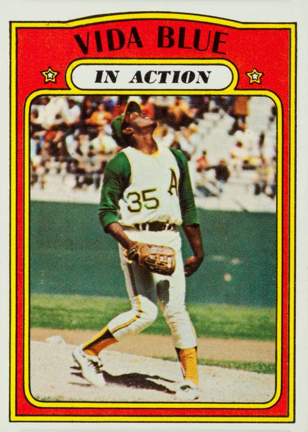 1972 Topps Vida Blue #170 Baseball Card