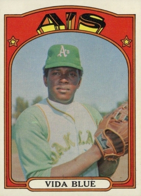 1972 Topps Vida Blue #169 Baseball Card