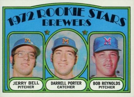 1972 Topps 1972 Rookie Stars Brewers #162 Baseball Card