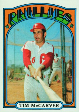 1972 Topps Tim McCarver #139 Baseball Card