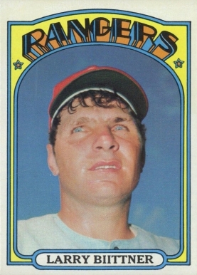1972 Topps Larry Biittner #122 Baseball Card
