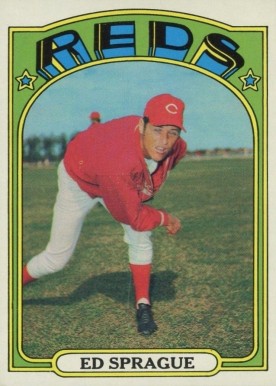 1972 Topps Ed Sprague #121 Baseball Card