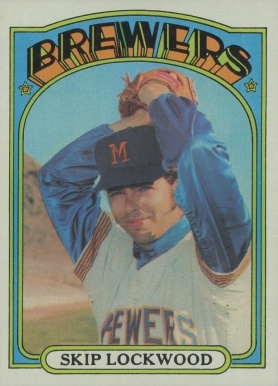 1972 Topps Skip Lockwood #118 Baseball Card